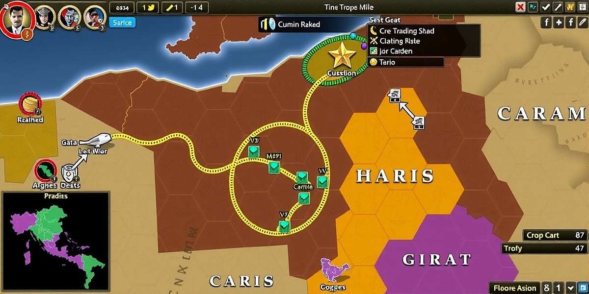 Cumin Master Conquest Advanced Strategies Cumin Master Conquest strategy guide showing optimal trading routes and crop placement